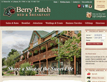 Tablet Screenshot of berrypatchbnb.com